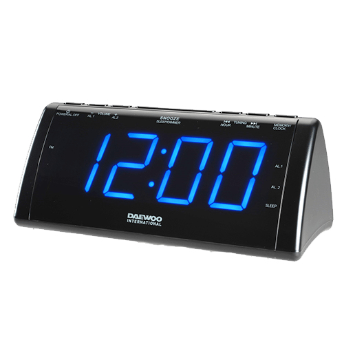 Daewoo DCR-49 Clock Digital Black
