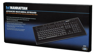 Manhattan 176644 keyboard USB Black – image 4