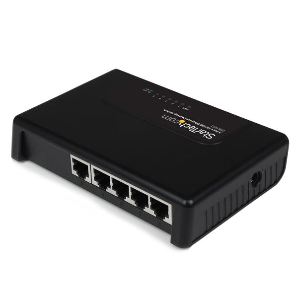 StarTech.com 5 Port Fast Ethernet Switch - 10/100 Desktop Wall Mount Network Switch – image 2