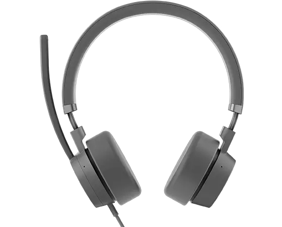 Lenovo GXD1C99243 headphones/headset Wired Head-band Calls/Music USB Type-C Grey – image 5