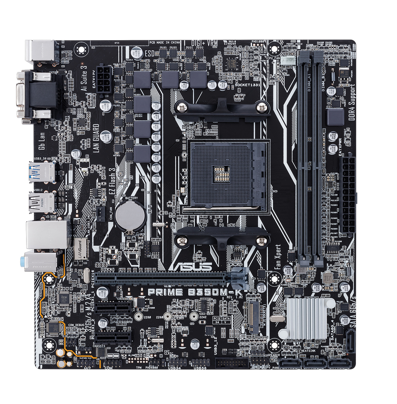 ASUS Prime B350M-K