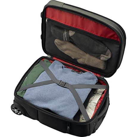 Case Logic 16" Week-end bag roller red – image 4