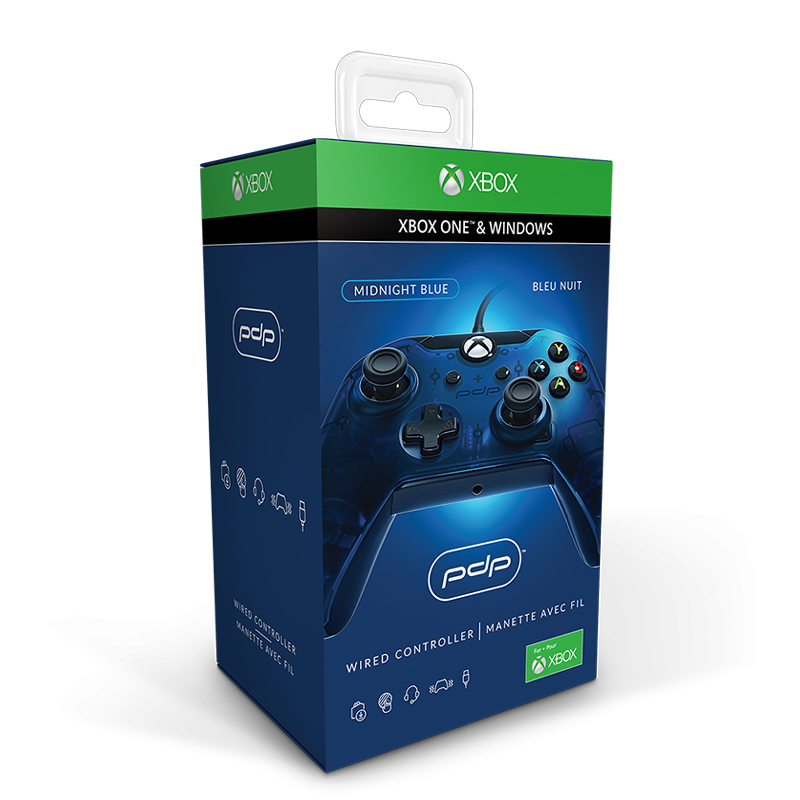 PDP 048-082-EU-BL Gaming Controller Black, Blue USB Gamepad Analogue / Digital PC, Xbox One, Xbox One S, Xbox One X – image 3