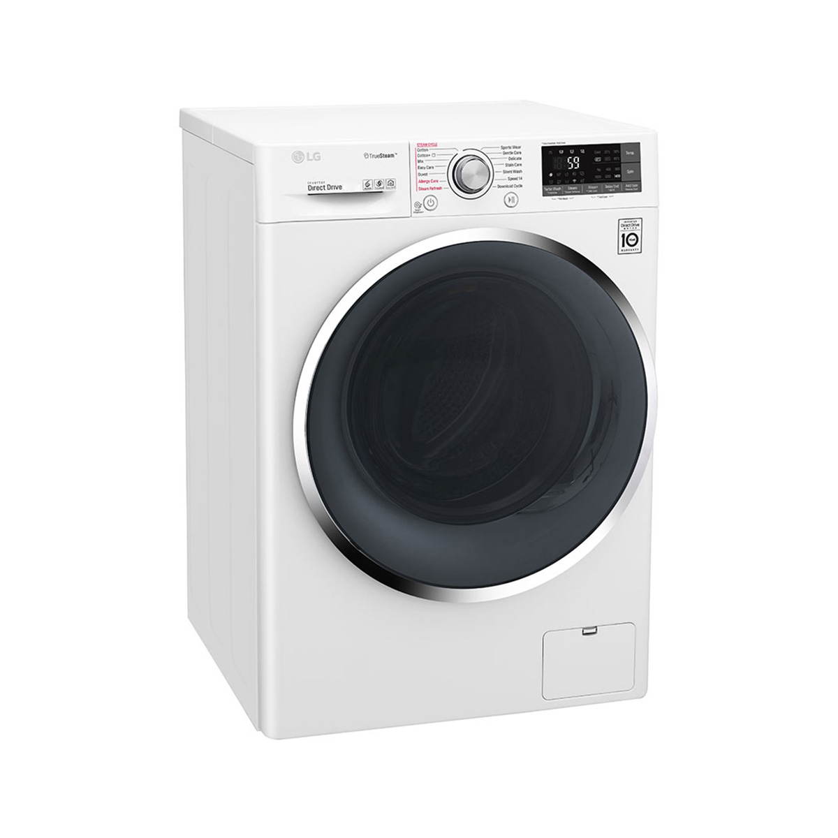 LG F4J8VS2W washing machine Front-load – image 3