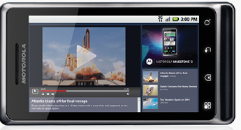 Motorola MILESTONE 2 SM2731AD3R8 smartphone – image 3
