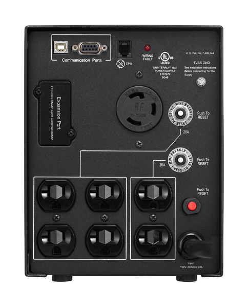 CyberPower PR3000LCDSL uninterruptible power supply (UPS) Line-Interactive 3 kVA – image 3