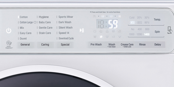 LG F14U1QCN2 washing machine Front-load – image 4