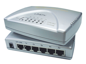 Lindy 5-Port Fast Ethernet Switch