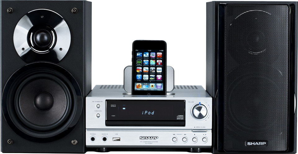 Sharp XL-HF200PHS home audio system Home audio mini system – image 3