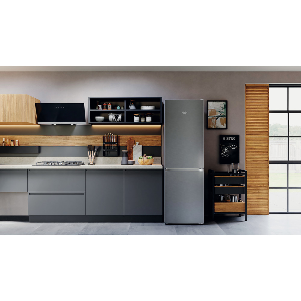 Hotpoint HAFC8TI21SX fridge-freezer Freestanding – image 5