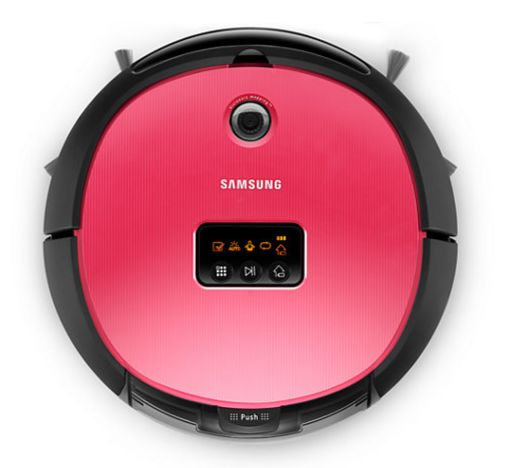 Samsung VR10ATBATRG robot vacuum Black, Red