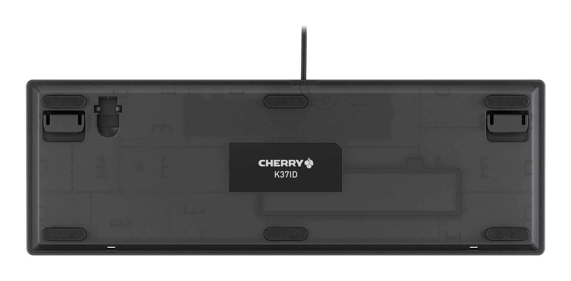 Cherry K37ID keyboard Industrial USB QWERTZ German Black – image 4