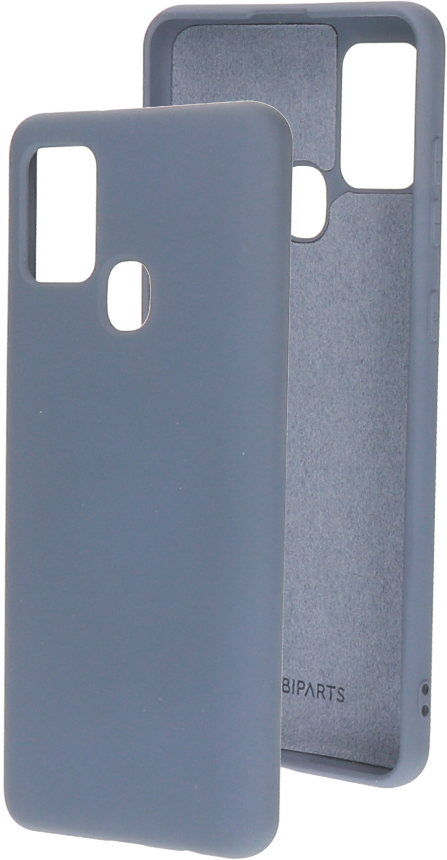 Mobiparts Silicone Cover Samsung Galaxy A21s (2020) Royal Grey – image 1