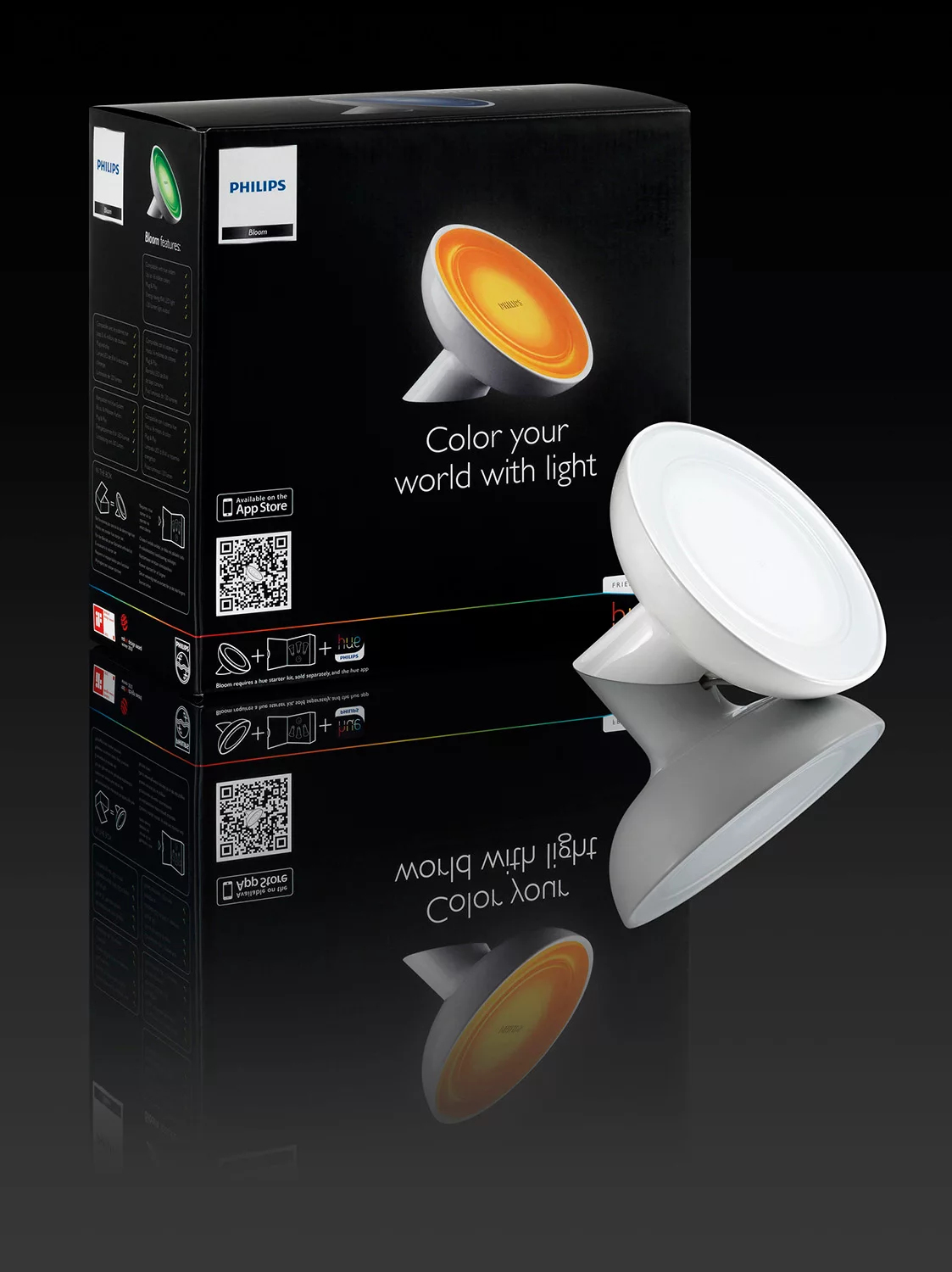 Philips by Signify Philips Hue White and colour ambience Bloom table lamp – image 9