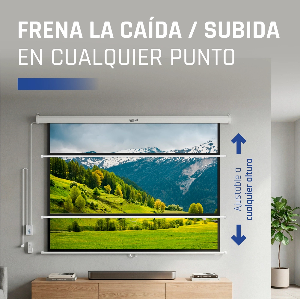 iggual PSIES243 projection screen 2.79 m (110") 16:9 – image 7
