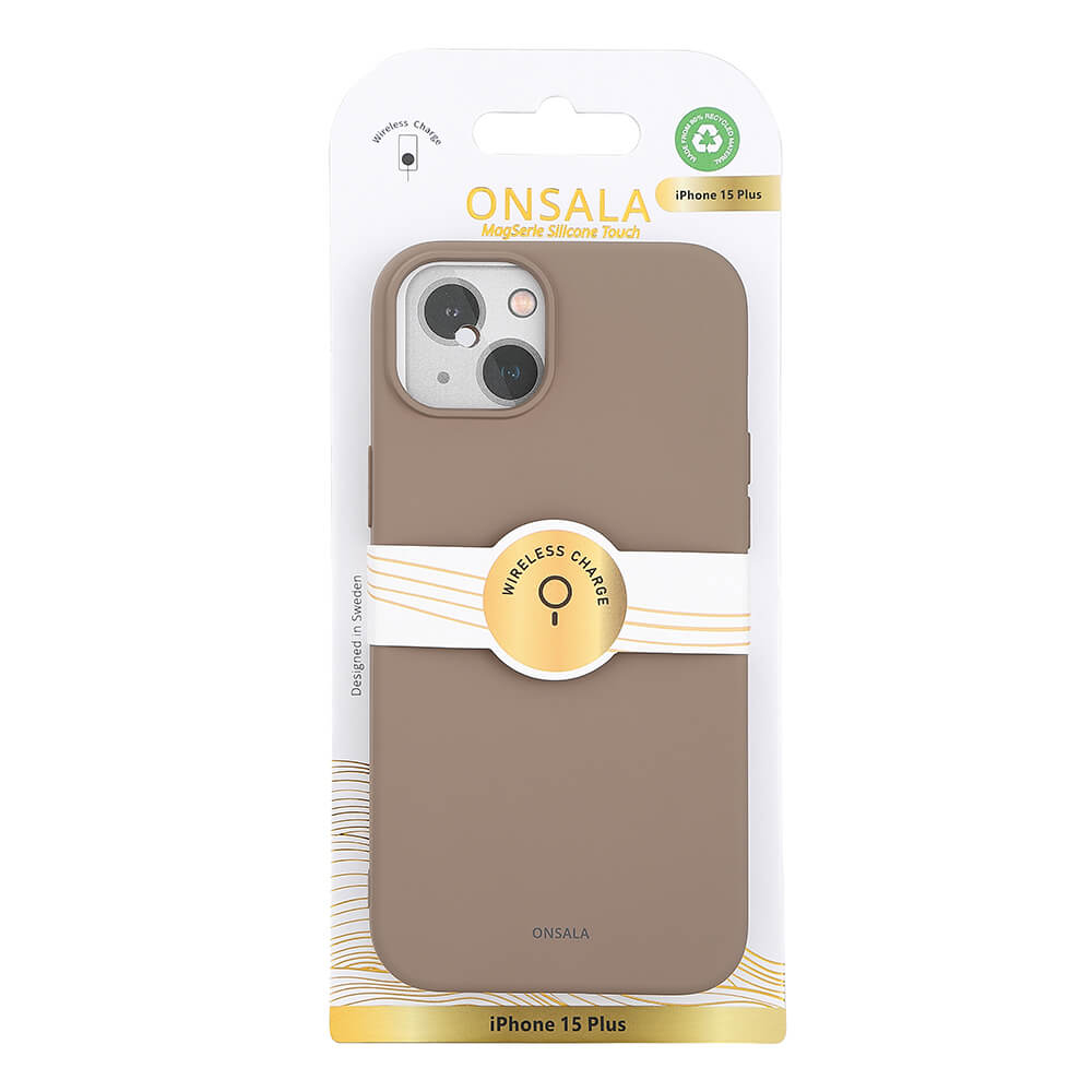 Onsala Phone Case with Silicone Feel MagSeries Summer Sand - iPhone 15 Plus – image 2