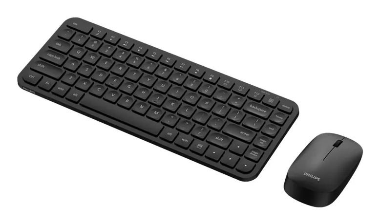Philips 3000 series SPT6338BS/77 keyboard Mouse included Home/Office RF Wireless Black – image 3