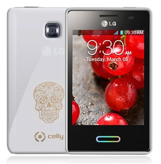 Celly GELSKIN309S2 mobile phone case Cover Transparent