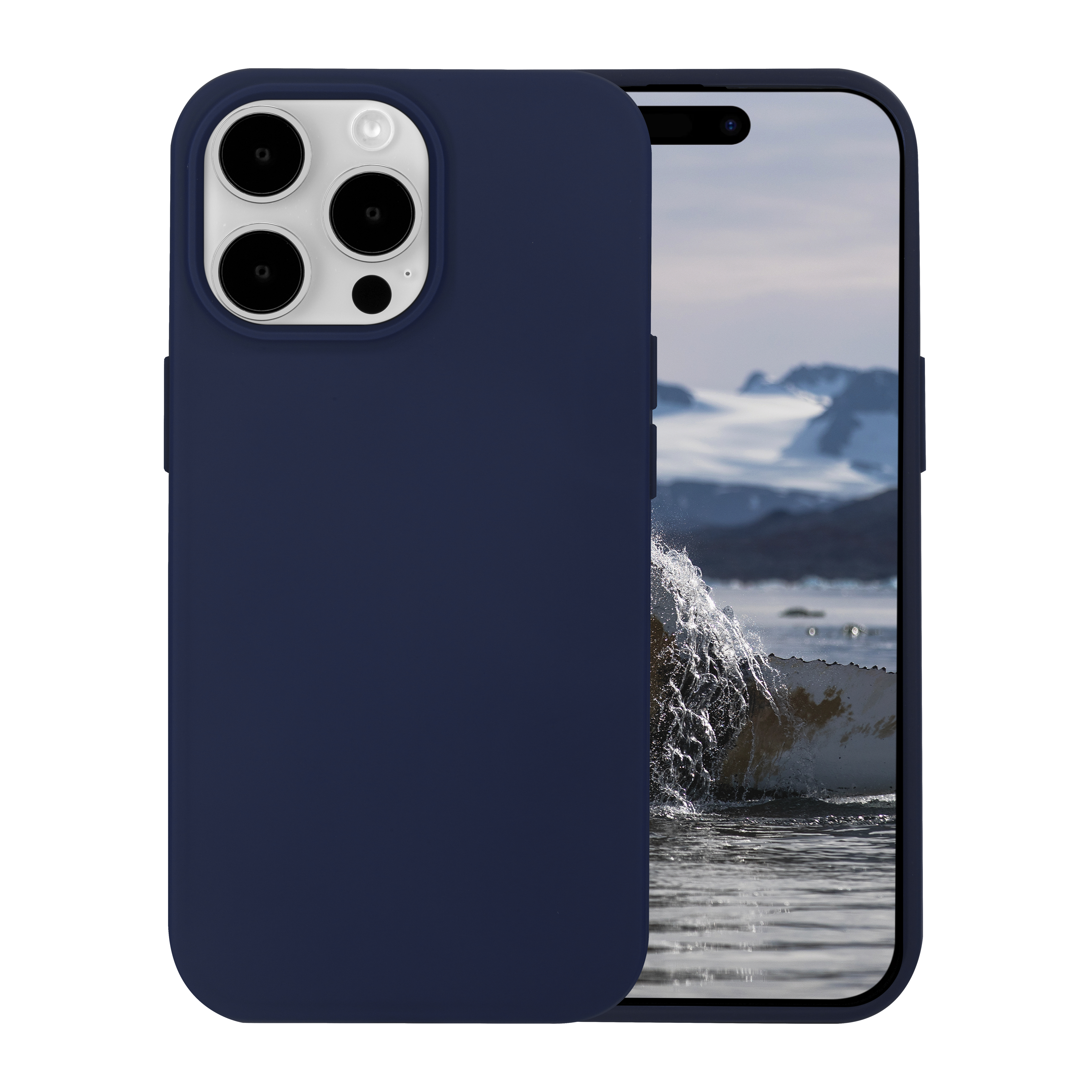 dbramante1928 Iceland Ultra - Back cover for mobile phone - MagSafe compatibility - D3O, plastic - blue - for Apple iPhone 15 Pro