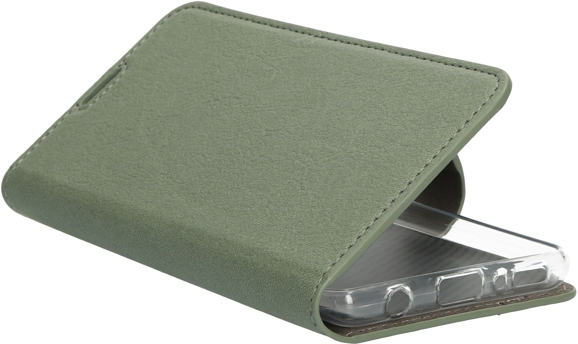 Mobiparts Classic Wallet Case Samsung Galaxy A41 (2020) Stone Green – image 8