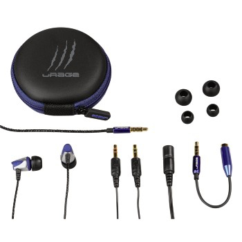Hama uRage Headset Wired In-ear Stage/Studio Black, Blue, Silver – image 2