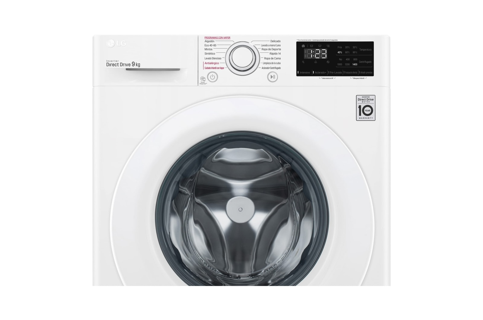LG F4WV309S3WA washing machine Front-load – image 3