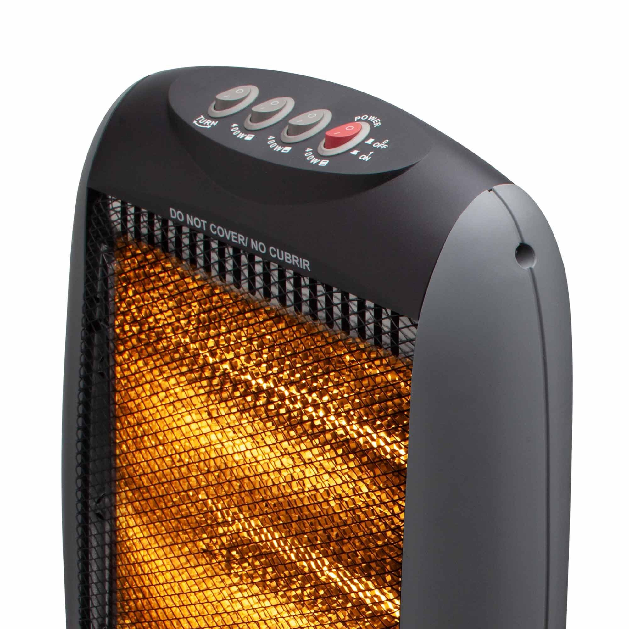 Sogo CAL-SS-18223 electric space heater Indoor Black, Grey – image 4