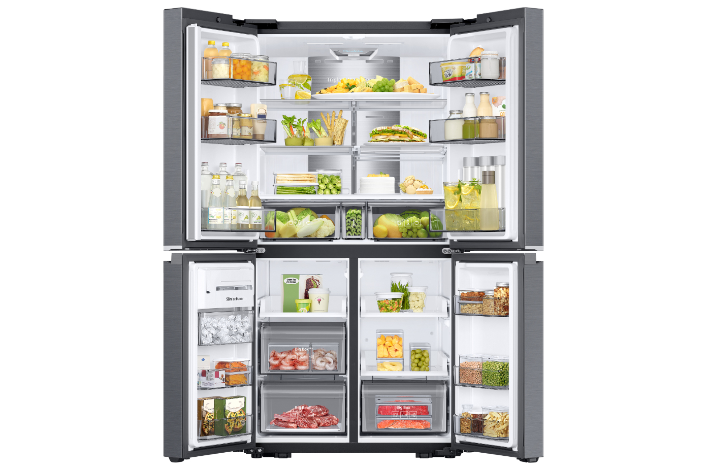Samsung RF85R91D1SG/TR side-by-side refrigerator Freestanding – image 3