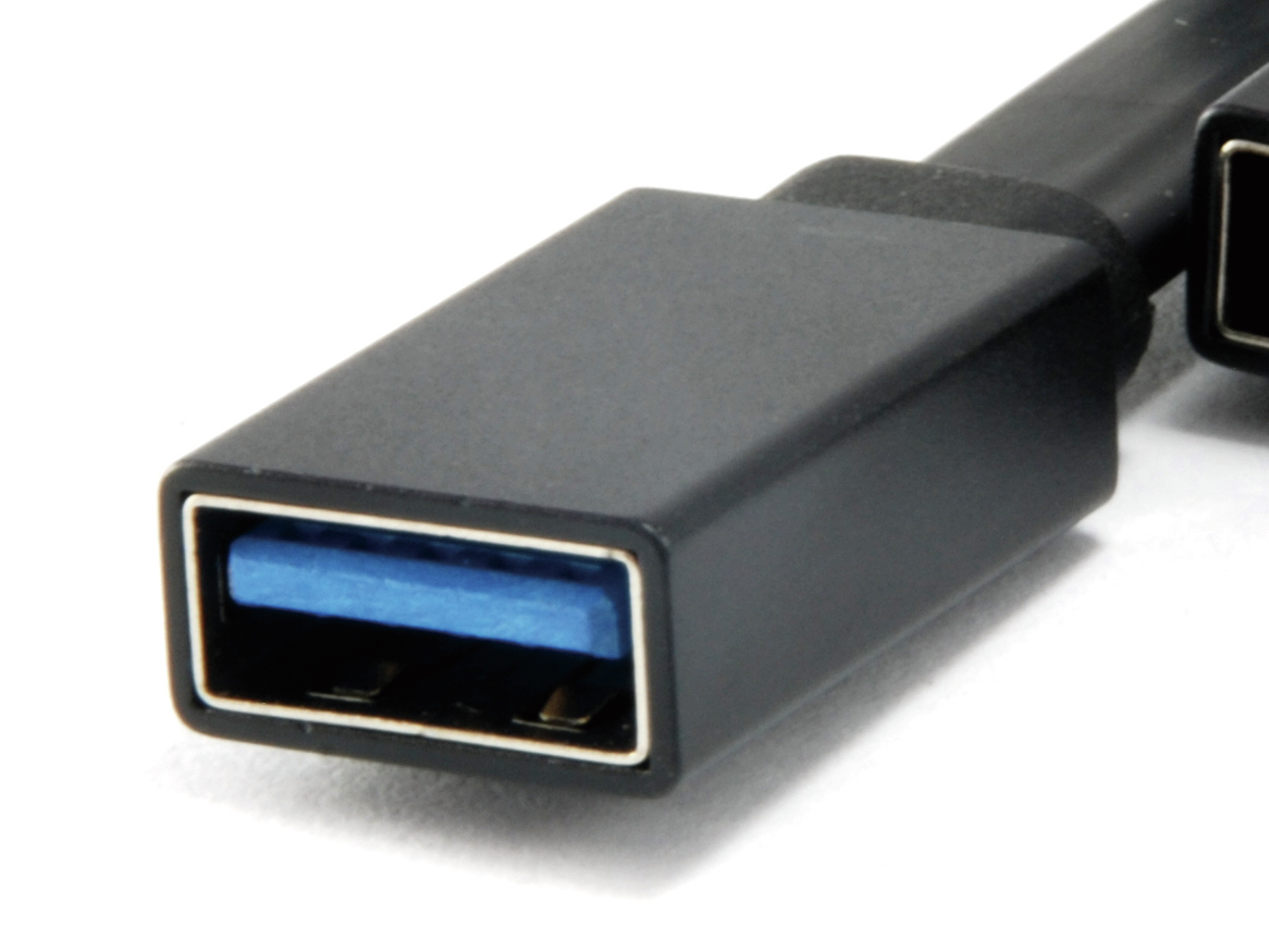 Conceptronic HUBBIES USB 3.1 Type-C to 1-Port USB 3.0 + 2-Port USB 2.0 Cable Hub, black – image 5
