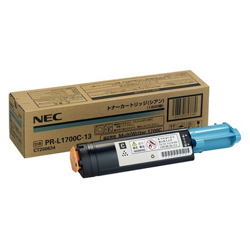 NEC PR-L1700C-13 toner cartridge 1 pc(s) Original Cyan