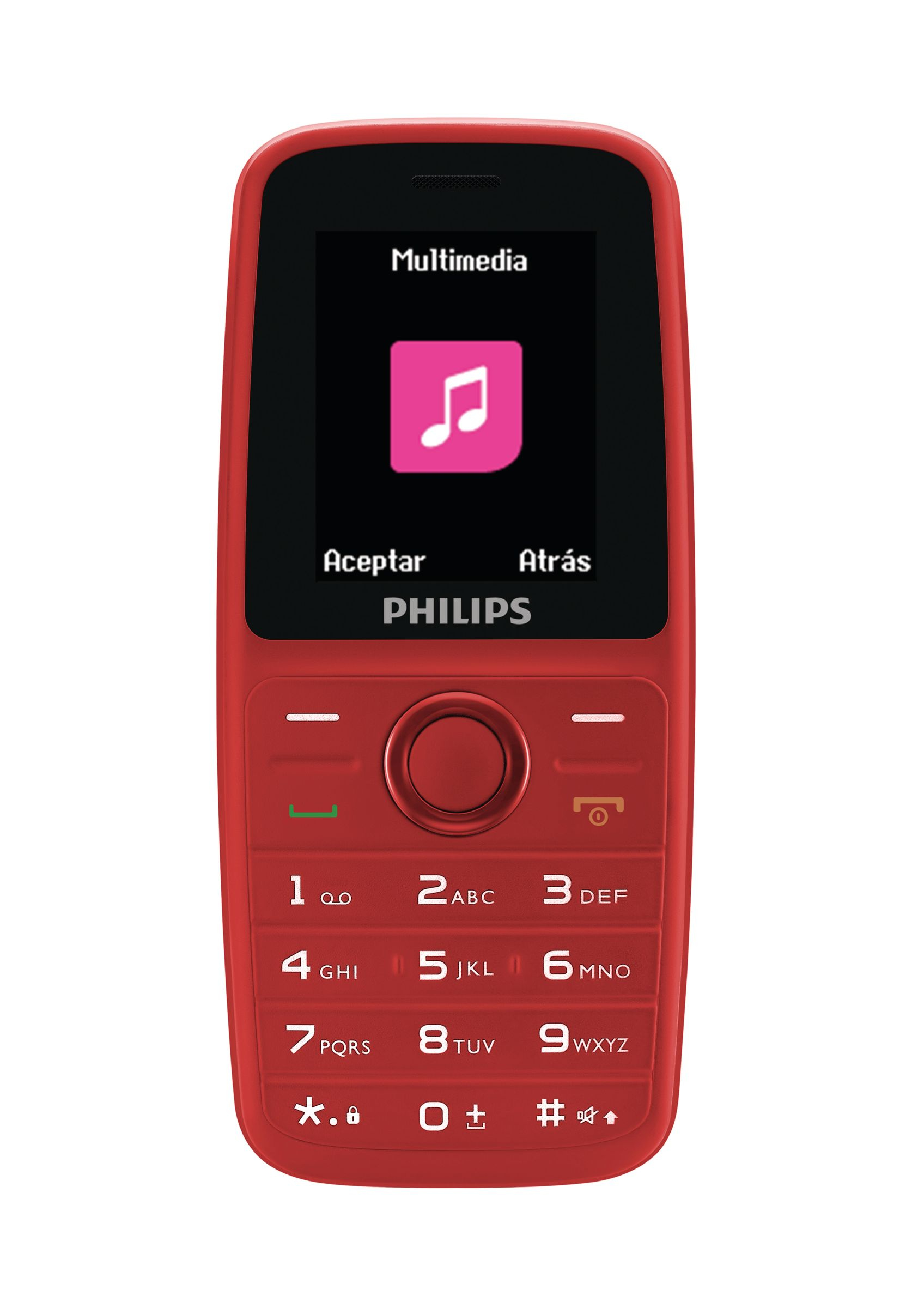 Philips CTE108RD/55 mobile phone – image 2