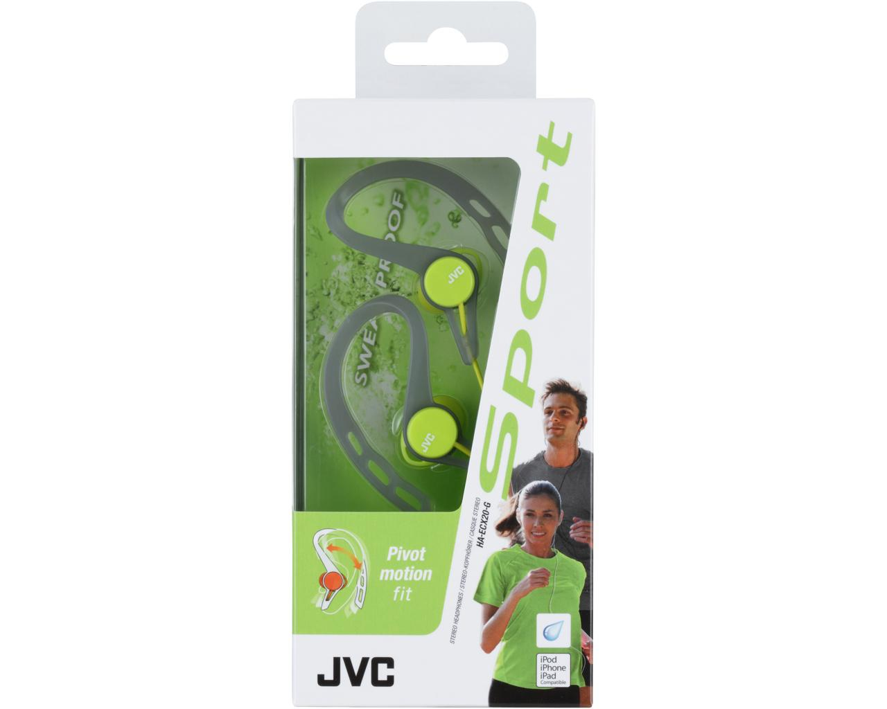 JVC HA-ECX20-G-E Inner ear headphones for running – image 2