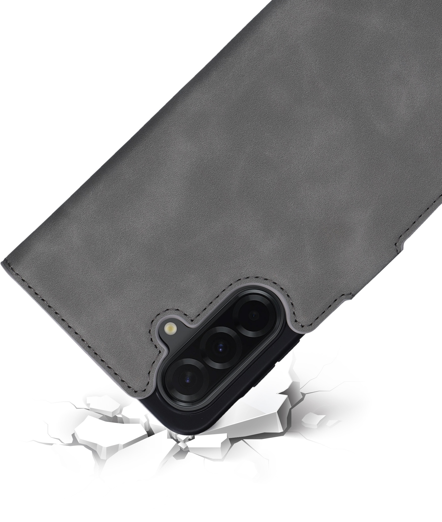 Mobiparts Classic Wallet Case Samsung Galaxy A36 Granite Grey – image 2
