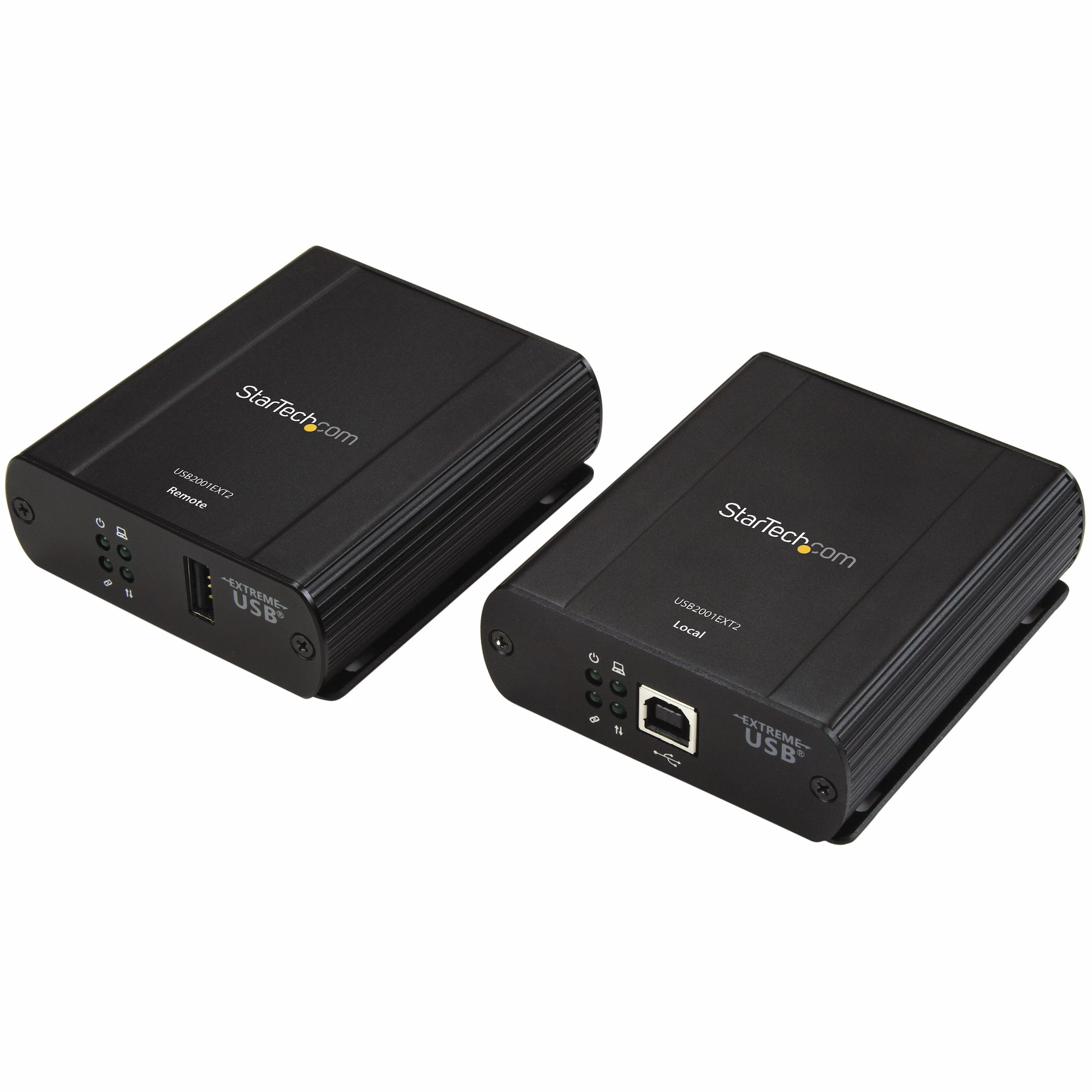 StarTech.com Newer version available USB2001EXT2NA: 1-Port USB 2.0 Ethernet Extender - Up to 330ft(100m) Extension Over Cat5/Cat6 -Industrial USB Over UTP Repea