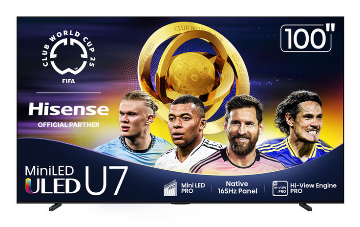 Hisense U75Q 100" — vue 1 sur 3