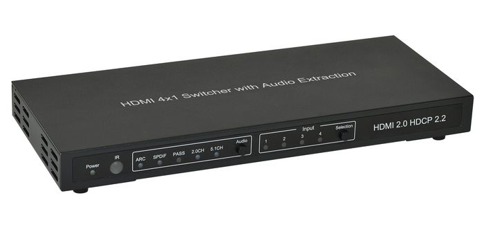 Microconnect MC-HM-SW401H video switch HDMI – image 1