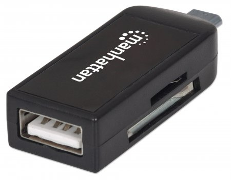 Manhattan 406222 card reader USB/Micro-USB Black – image 4