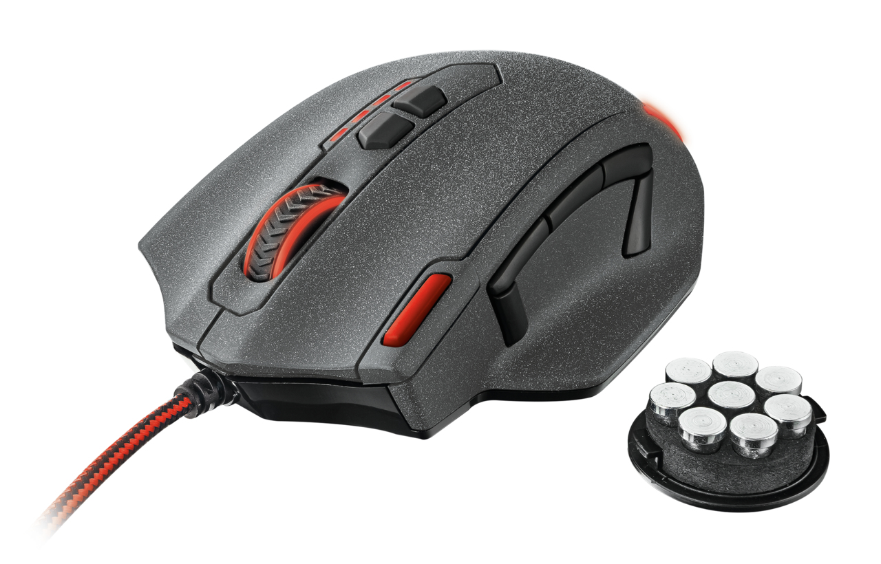 Trust GMS-505 mouse Gaming Right-hand USB Type-A Optical 4000 DPI