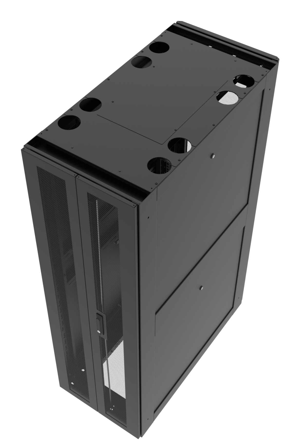 Vertiv GL42UG2EZ-2448-B-MSS rack cabinet 42U Floor mounted rack Black – image 2