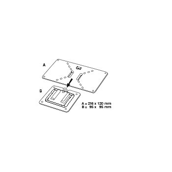 Hama 00011402 TV mount/stand Silver – image 4