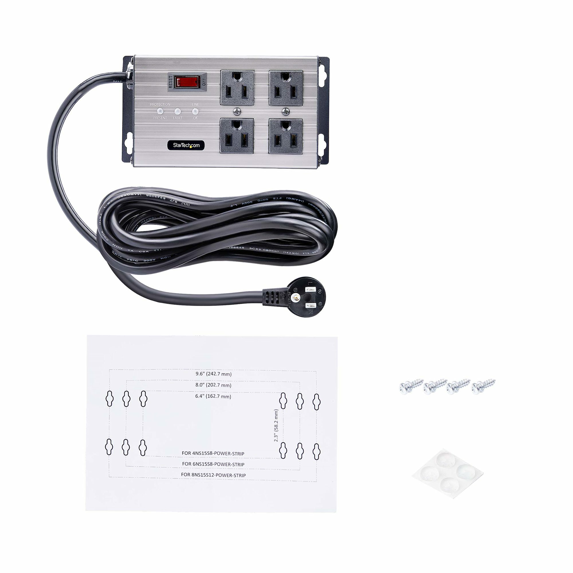 StarTech.com 4-Outlet Industrial Power Strip – image 9