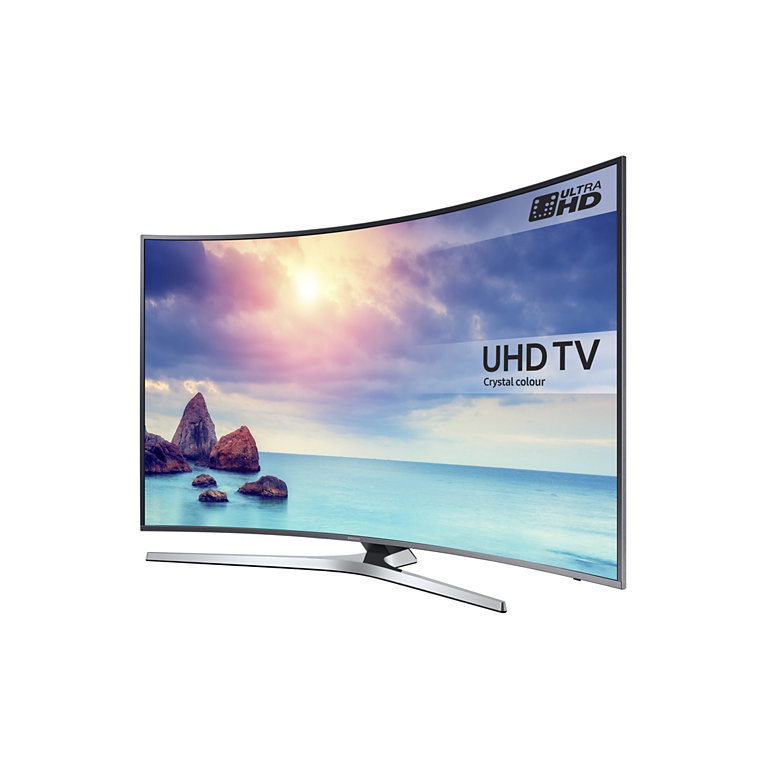 Samsung UE49KU6650S 124.5 cm (49") 4K Ultra HD Smart TV Wi-Fi Silver, Titanium – image 2
