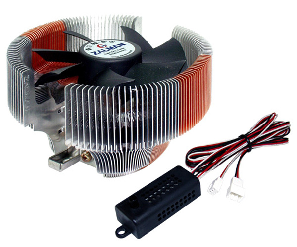 Zalman CNPS7000A-ALCU computer cooling system Processor Cooler Black, Red, Silver – image 1
