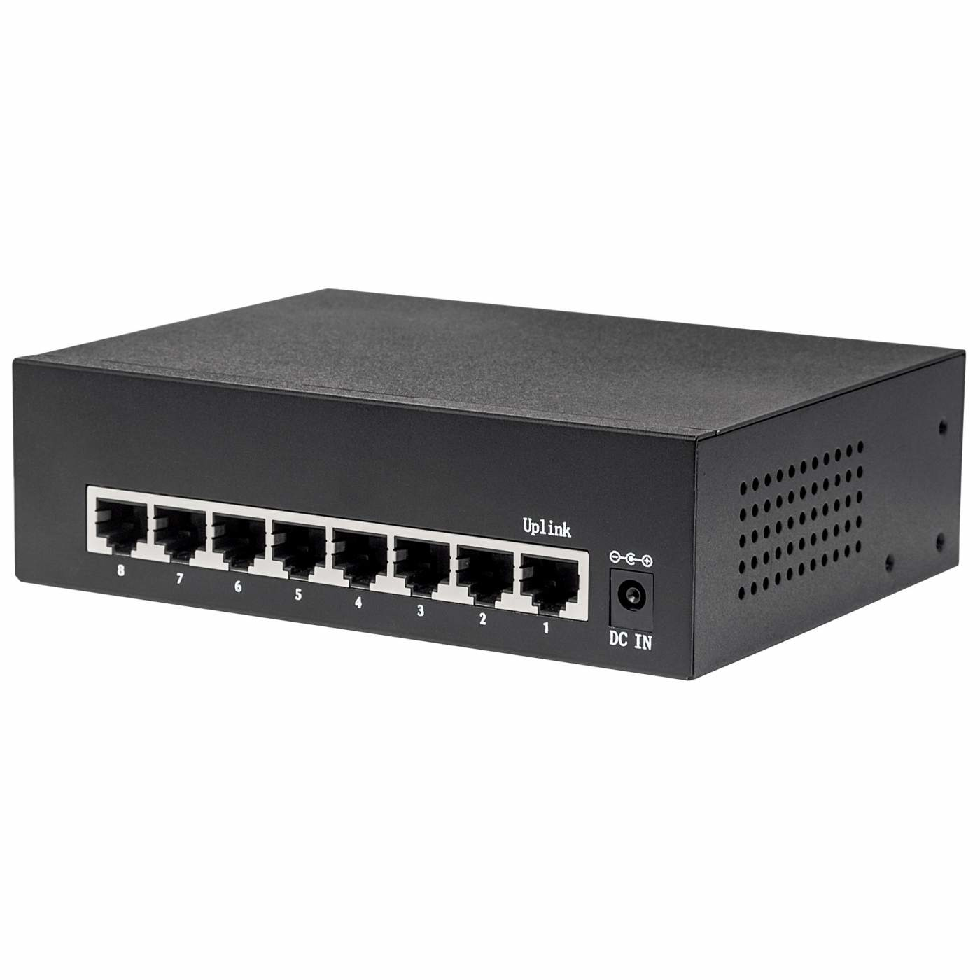 Intellinet 8-Port Gigabit Ethernet PoE+ Switch, IEEE 802.3at/af Power over Ethernet (PoE+/PoE) Compliant – image 5