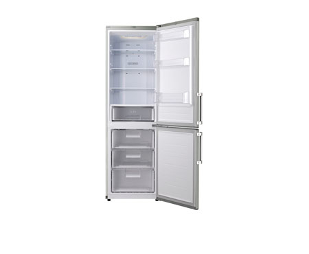LG GB5237TIGW fridge-freezer Freestanding Titanium – image 2