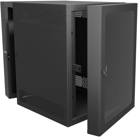 Middle Atlantic CWR-18-36PD4 rack cabinet 18U Wall mounted rack Black – image 1