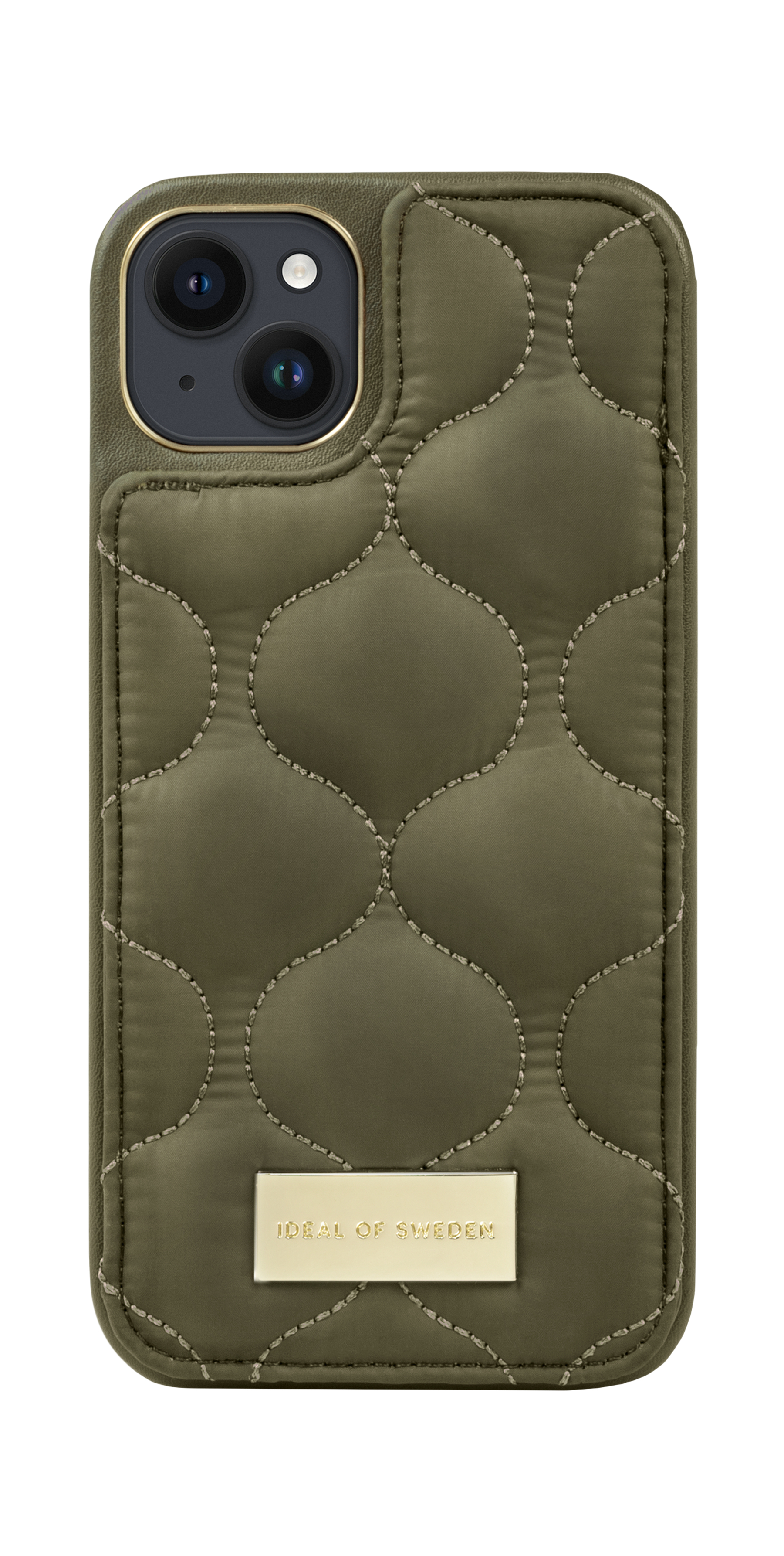 iDeal of Sweden Atelier Case iPhone 14PL Puffy Khaki – image 4