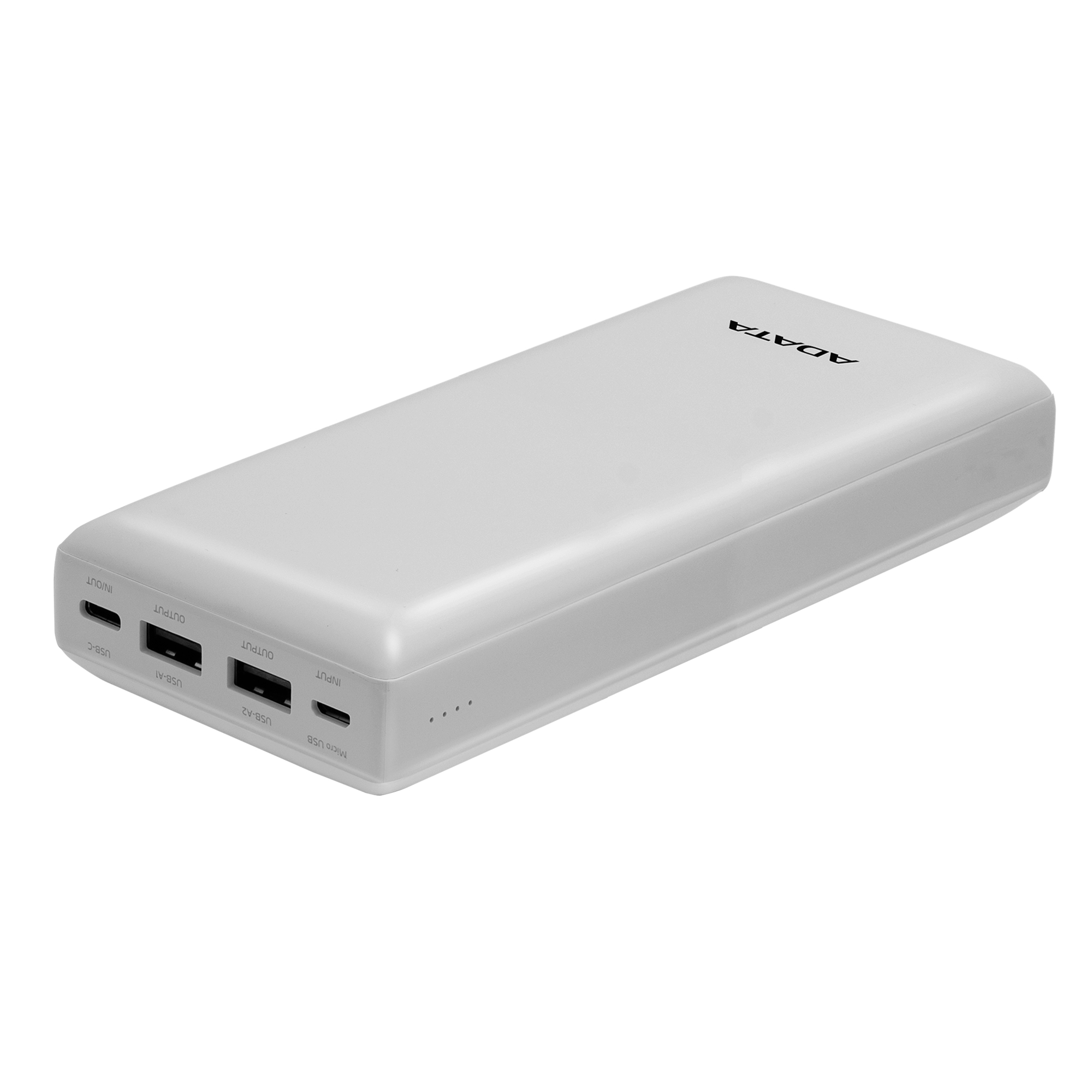Power Bank ADATA C20 - 20000mAh - USB - USB-C - Blanco - PBC20-WH Power Bank ADATA C20 - 20000mAh - USB - USB-C - Blanco - PBC20-WH
