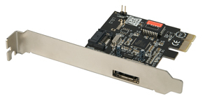 Lindy 2-Port PCIe SATA-II Card