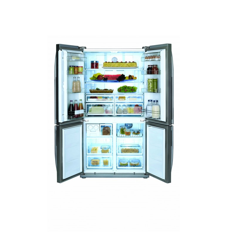 Beko GNE114631X side-by-side refrigerator Freestanding